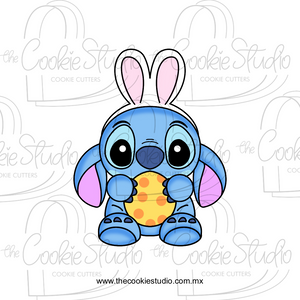 Cortador de Galleta Extraterrestre Pascua