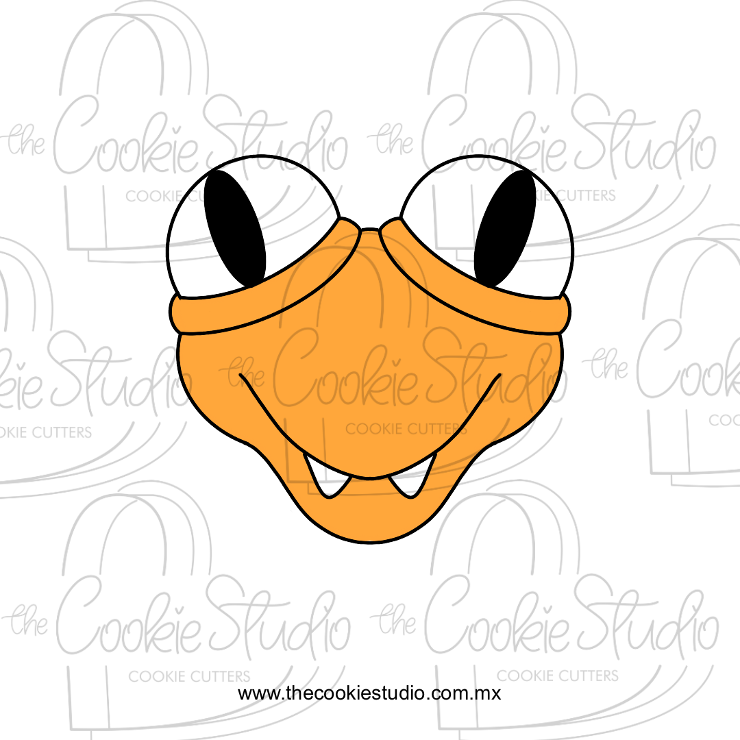 Cortador de Galleta Naranja de Amigos Arcoiris