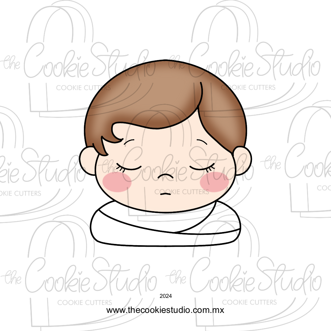 Cortador de Galleta Cara Niño Dios