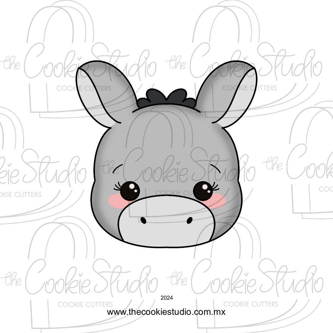 Cortador de Galleta Cara Burrito