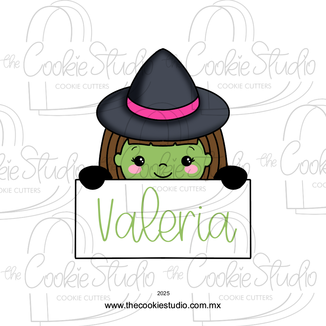 Cortador de Galleta Plaquita Bruja