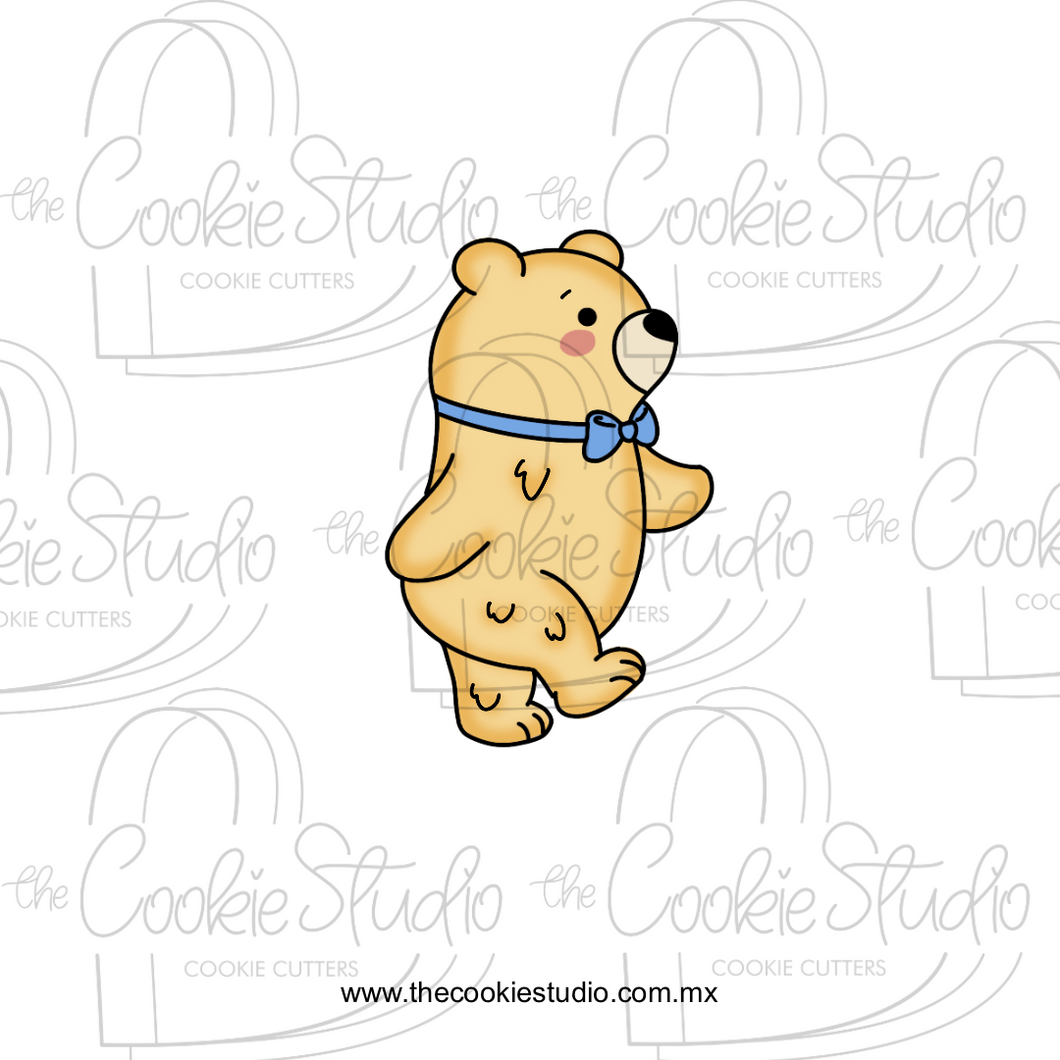 Cortador de Galleta Papá Oso Corbatín