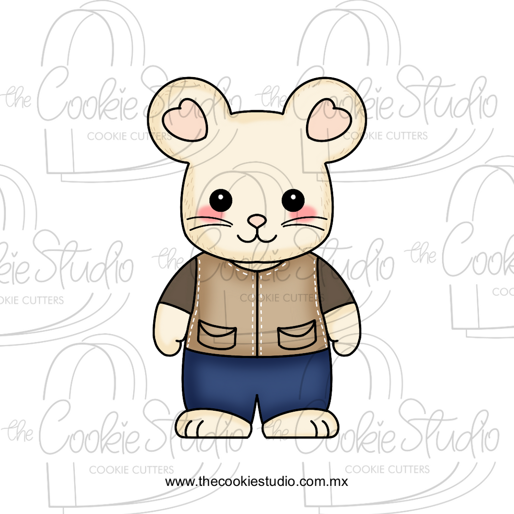 Cortador de Galleta Ternurín Ratoncito
