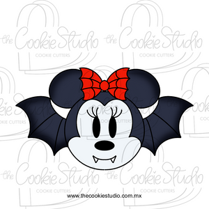 Cortador de Galleta Murciélago Moño