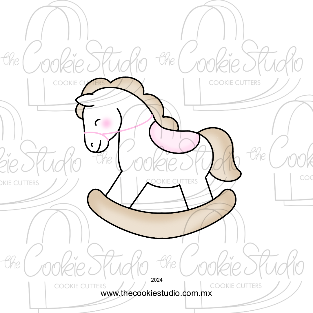 Cortador de Galleta Caballito Madera