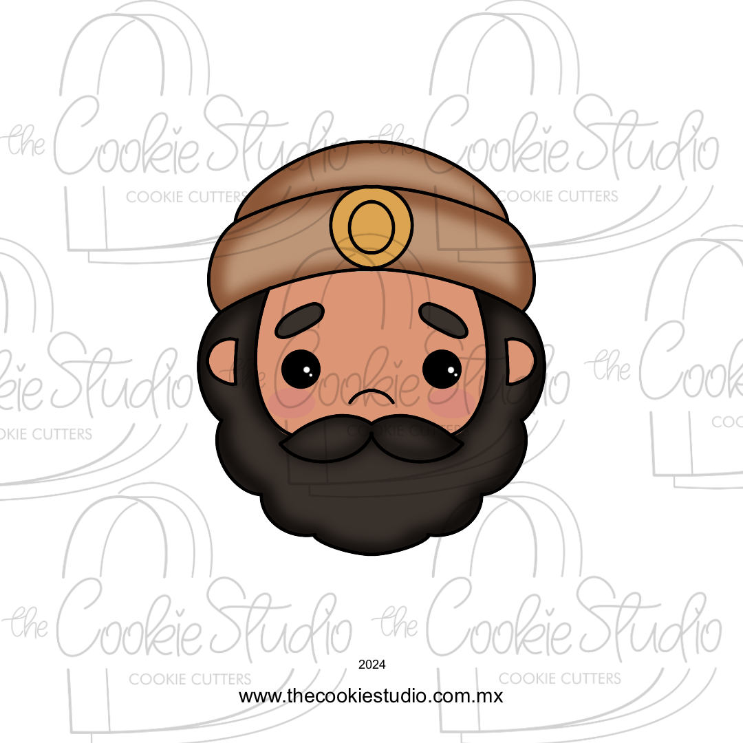 Cortador de Galleta Cara Rey Mago 1 v2