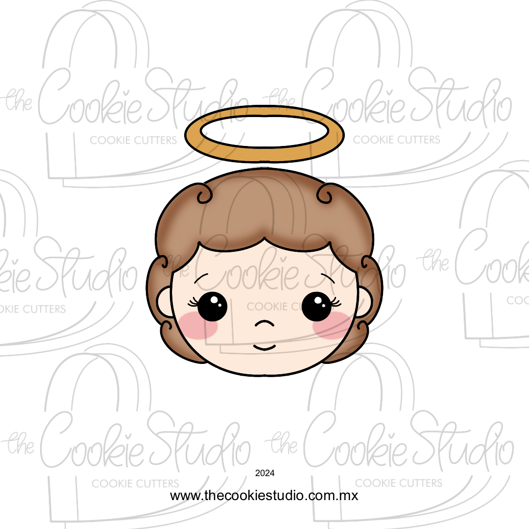 Cortador de Galleta Cara Ángel