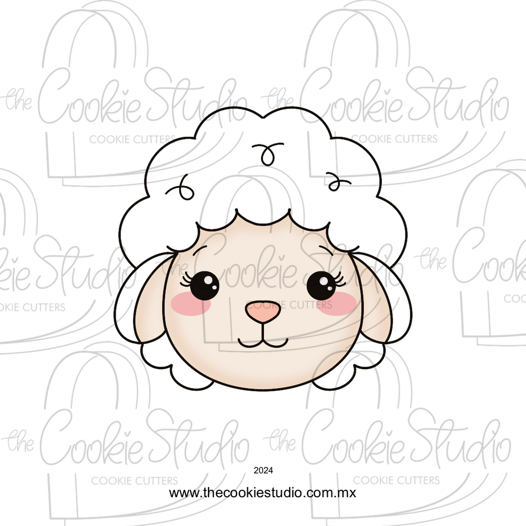Cortador de Galleta Cara Borreguito