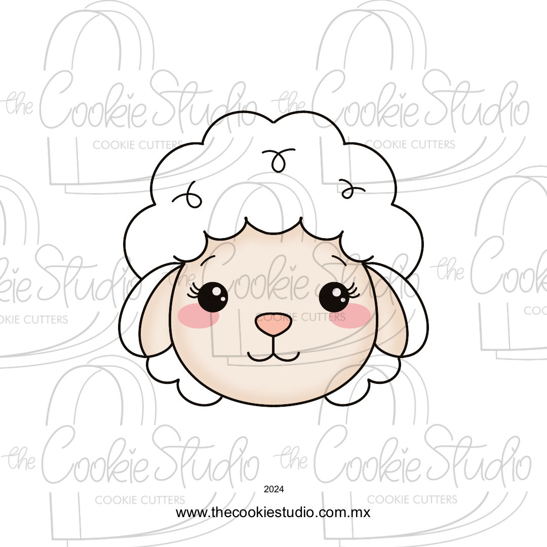 Cortador de Galleta Cara Borreguito