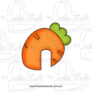 Cortador de Galleta Zanahoria (Colgante Para Tazas)