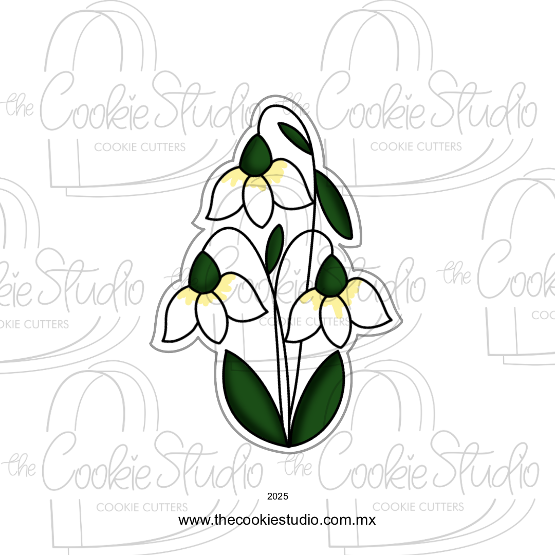 Cortador de Galleta Flores Lirios