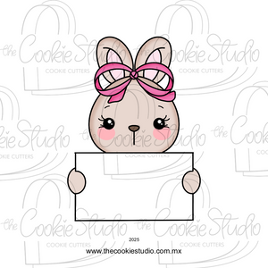Cortador de Galleta Placa Conejita