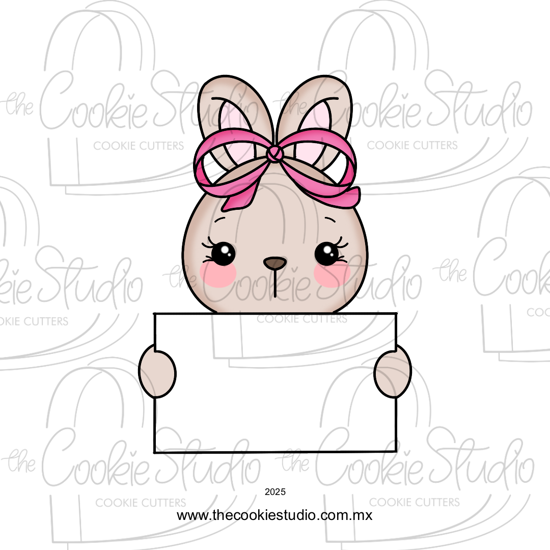 Cortador de Galleta Placa Conejita