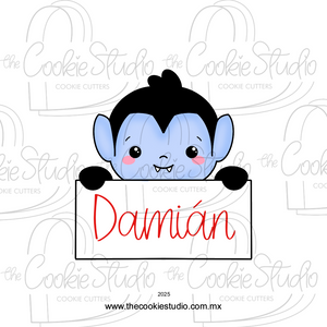Cortador de Galleta Plaquita Vampiro