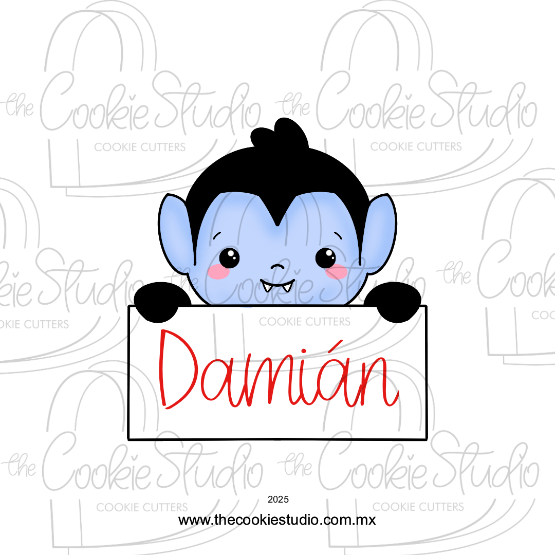 Cortador de Galleta Plaquita Vampiro