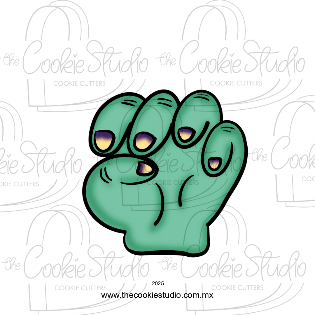 Cortador de Galleta Mano Zombie