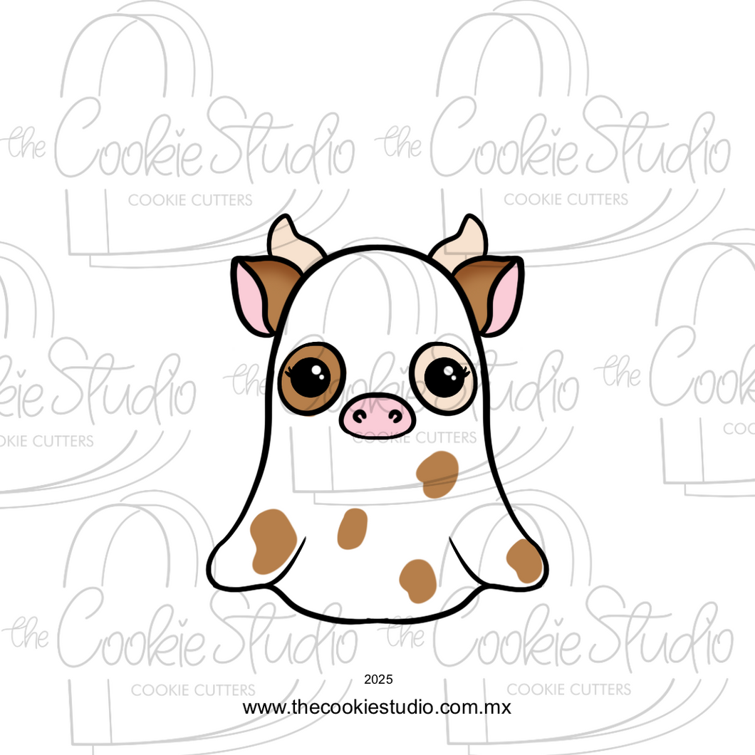 Cortador de Galleta Vaquita Fantasma
