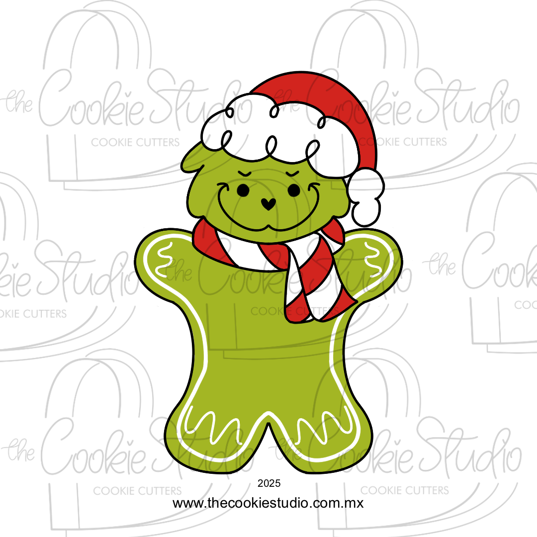 Cortador de Galleta Grinch Jengibre
