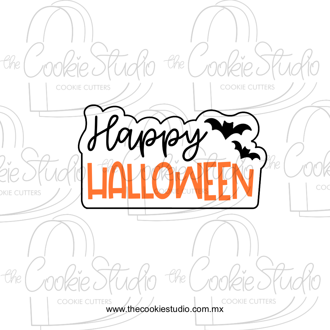 Cortador de Galleta Happy Halloween