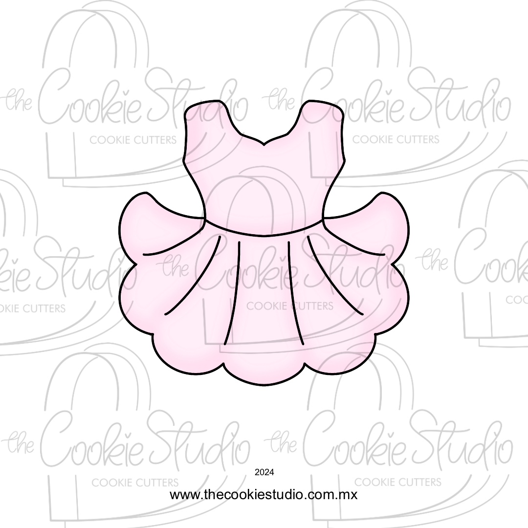 Cortador de Galleta Vestido Ballet