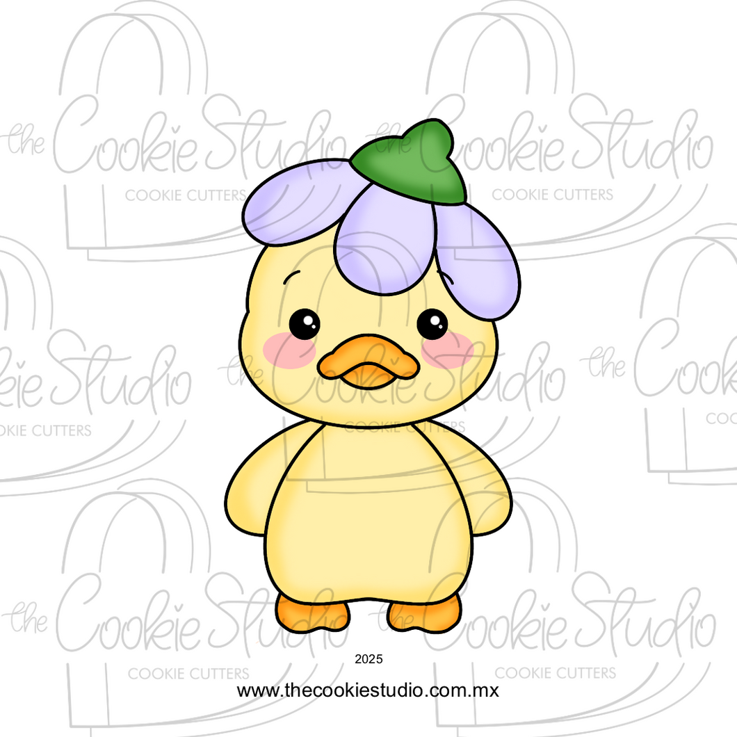 Cortador de Galleta Patito Flor CC