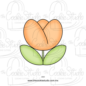 Cortador de Galleta Tulipán Gordito