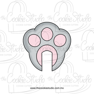 Cortador de Galleta Pata Conejo (Colgante Para Tazas)