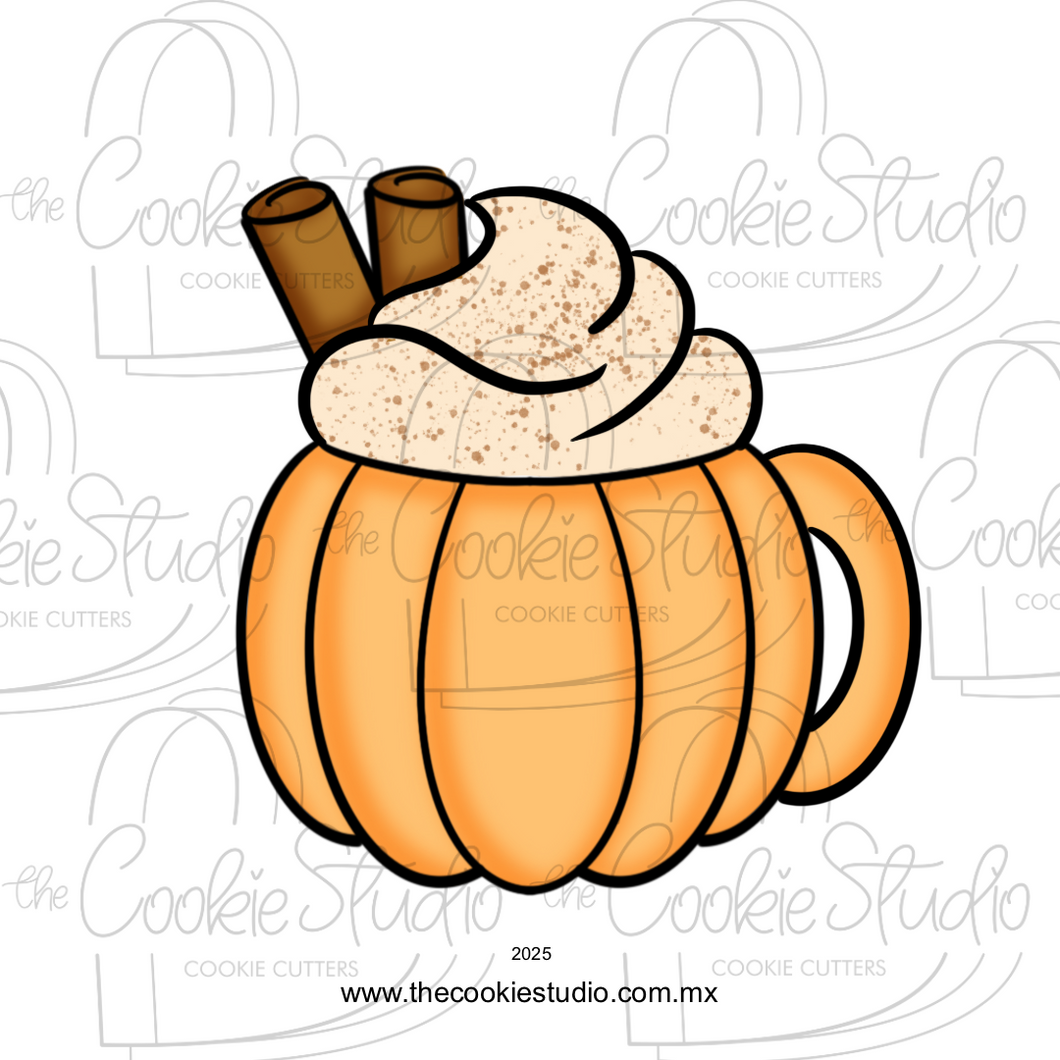Cortador de Galleta Taza Calabaza Canela