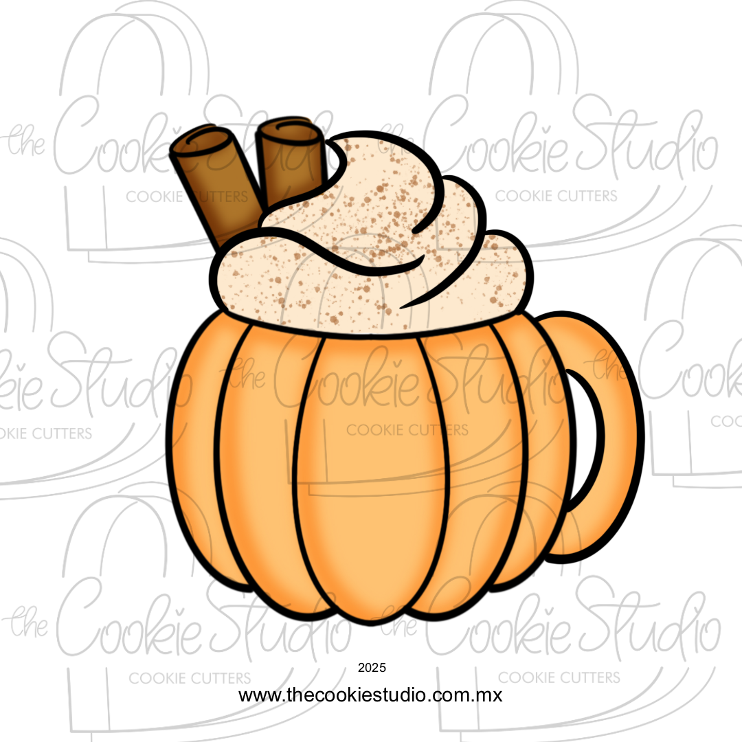 Cortador de Galleta Taza Calabaza Canela