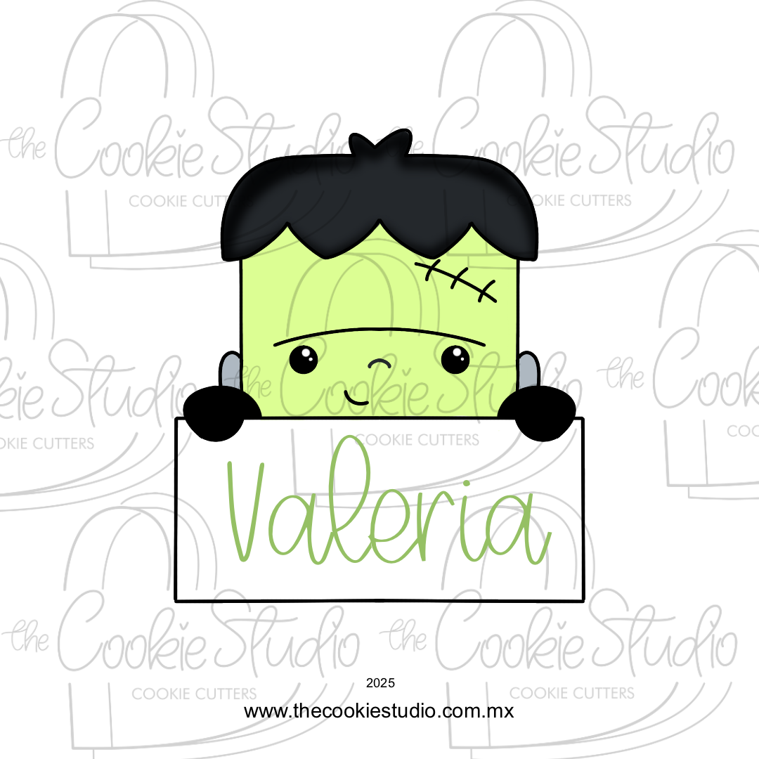 Cortador de Galleta Plaquita Frankenstein