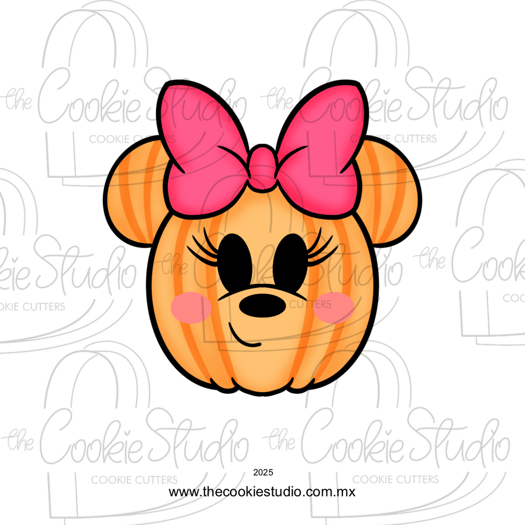 Calabaza MinnieM - STL FILE DIGITAL PRODUCT