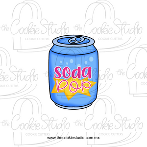 Cortador de Galleta Lata Soda