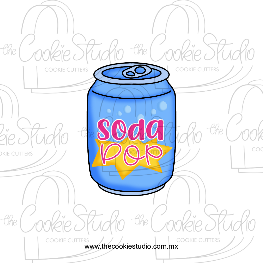 Cortador de Galleta Lata Soda