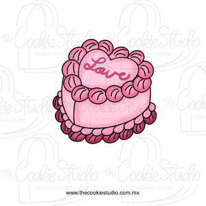 Cortador de Galleta Pastel Corazón