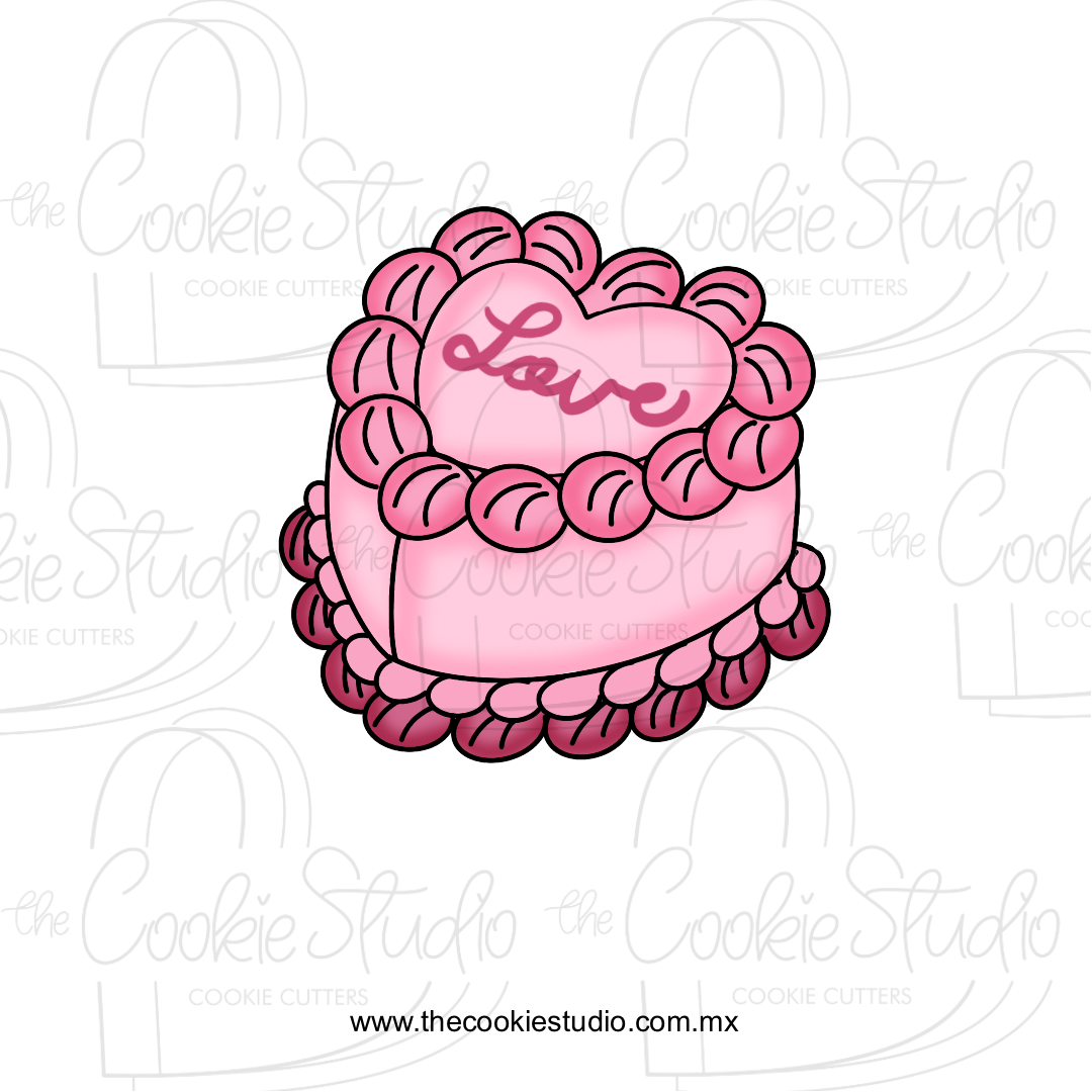 Cortador de Galleta Pastel Corazón