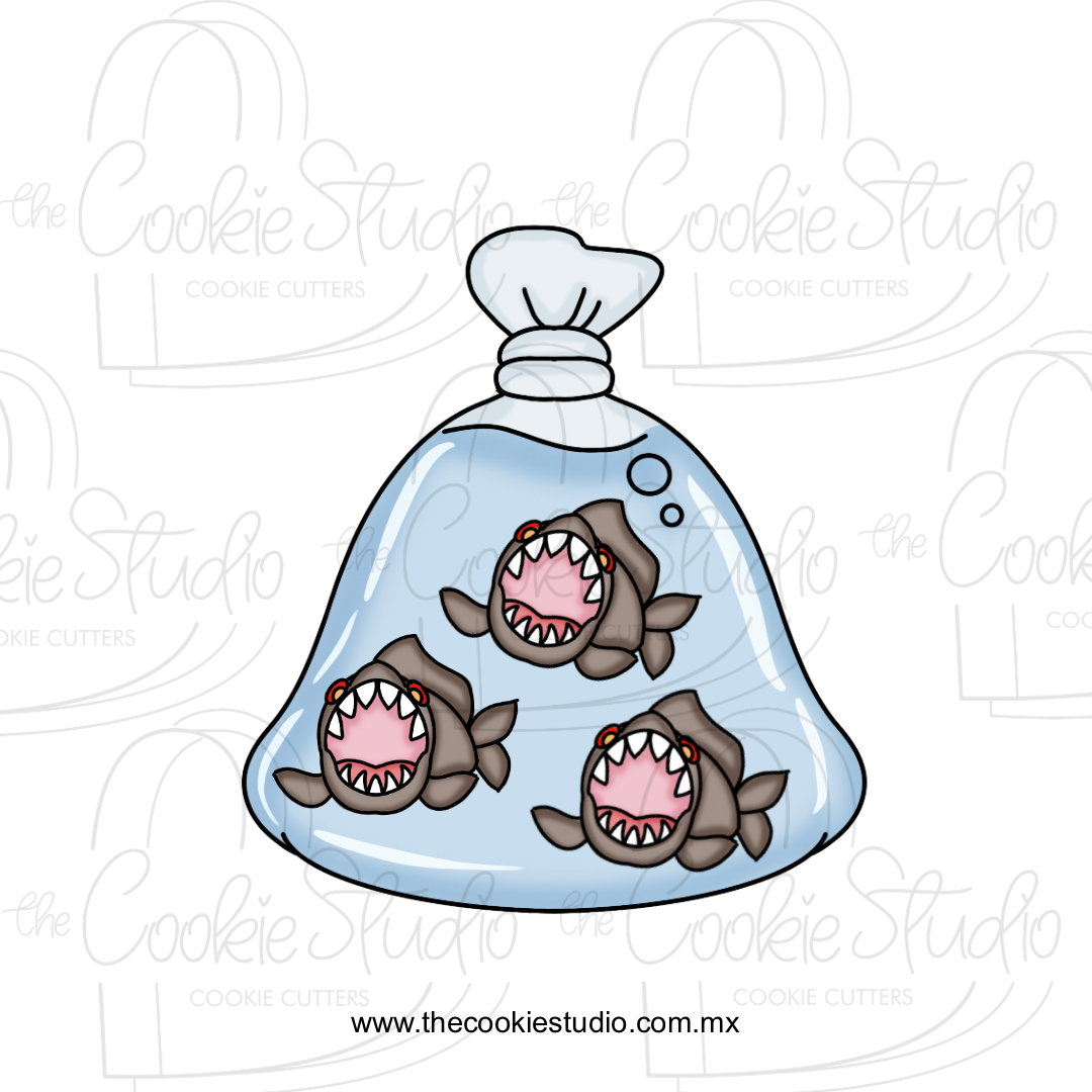 Cortador de Galleta Bolsa Pirañas