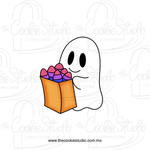 Cortador de Galleta Fantasma Dulces