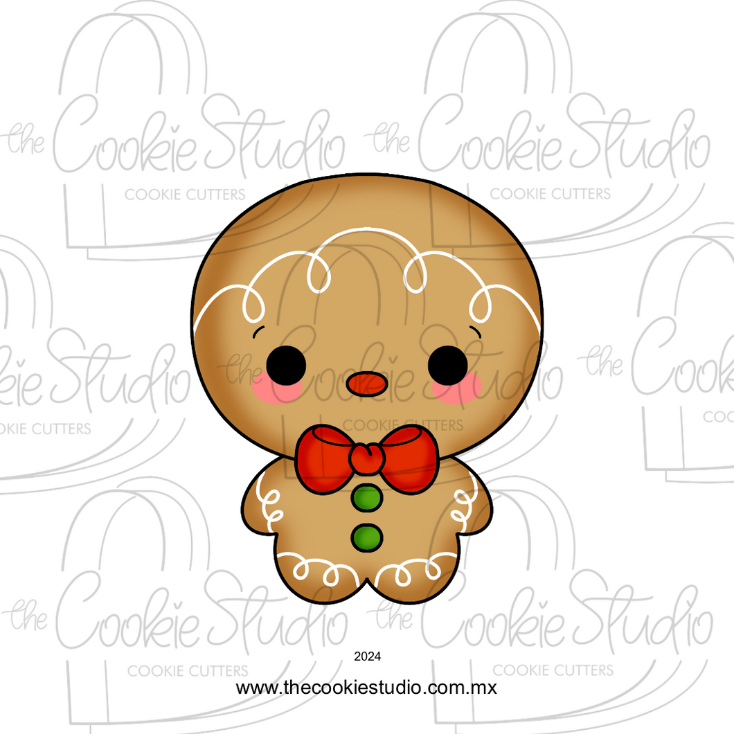 Cortador de Galleta Niño Jengibre Cabezón