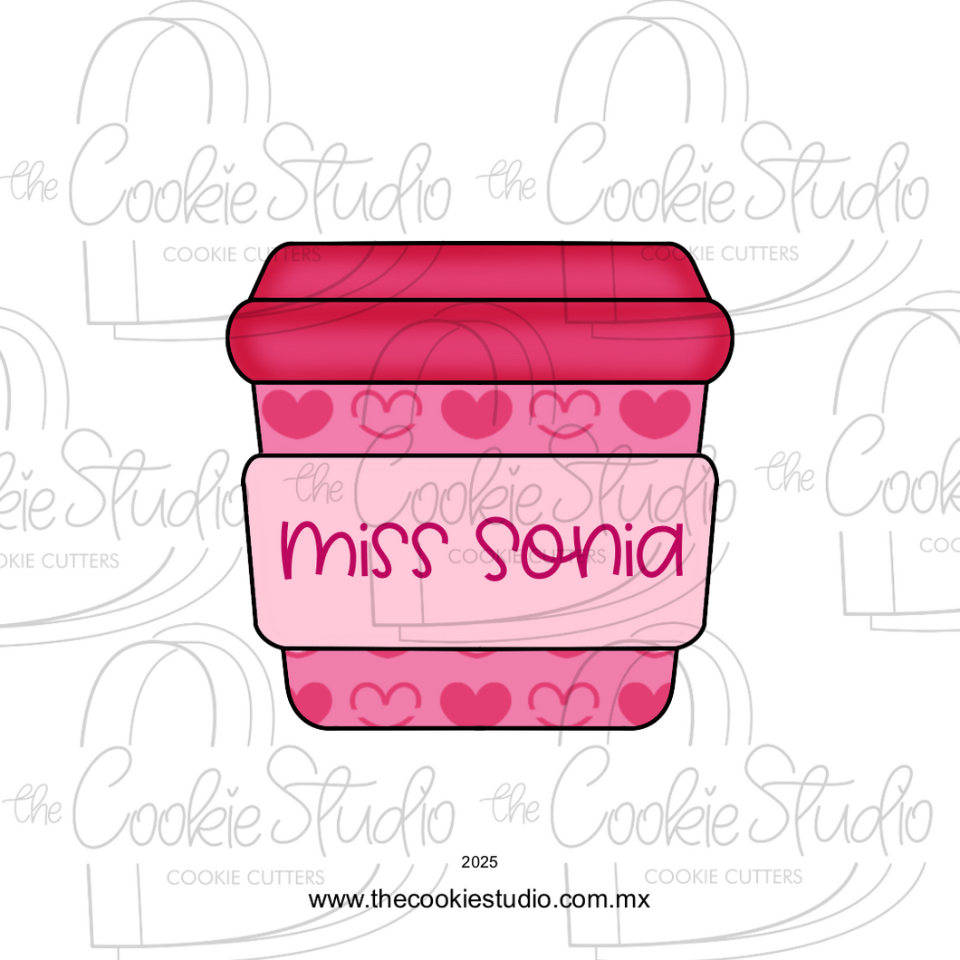 Cortador de Galleta Vaso Café Gordito