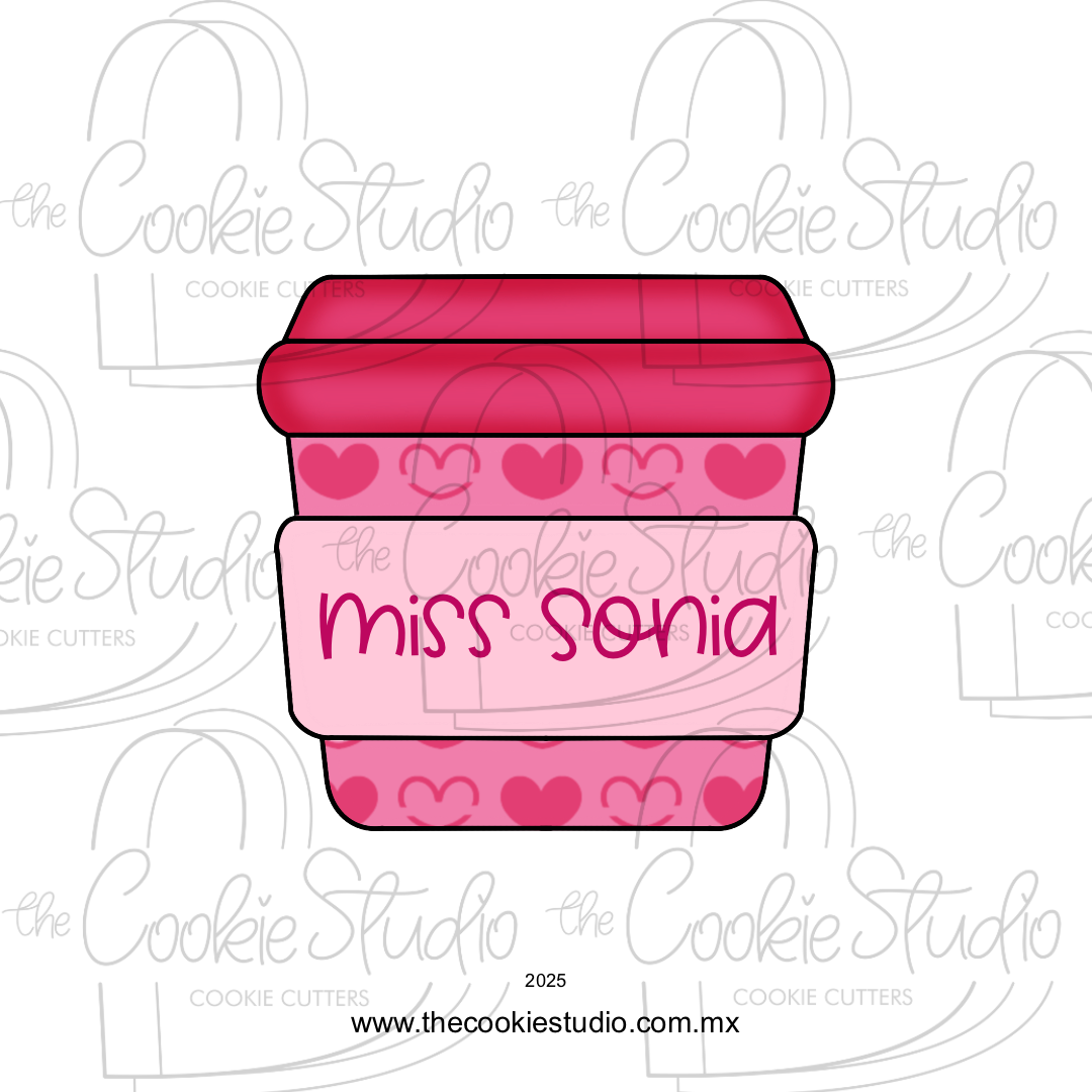 Cortador de Galleta Vaso Café Gordito