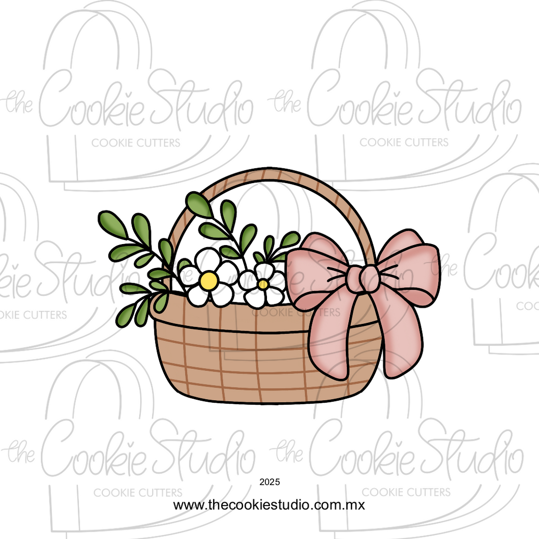 Cortador de Galleta Canasta Pascua Lazo