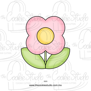 Cortador de Galleta Florecita Gordita