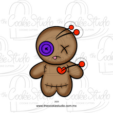 Cargar imagen en el visor de la galería, Cortador de Galleta Muñeco Vudú
