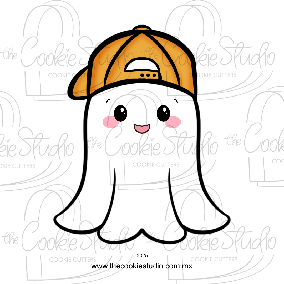 Cortador de Galleta Fantasma Gorra