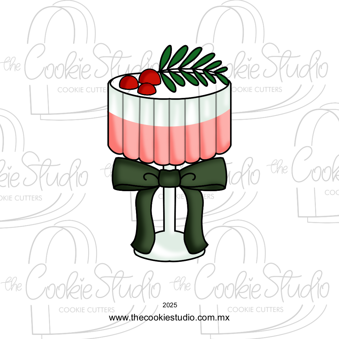 Cortador de Galleta Copa Navideña