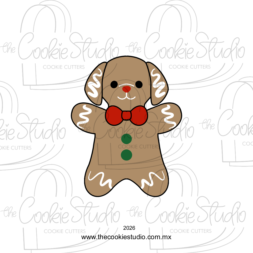 Cortador de Galleta Perro Jengibre – Thecookiestudio
