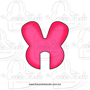 Cortador de Galleta Cara Conejo (Colgante Para Tazas)