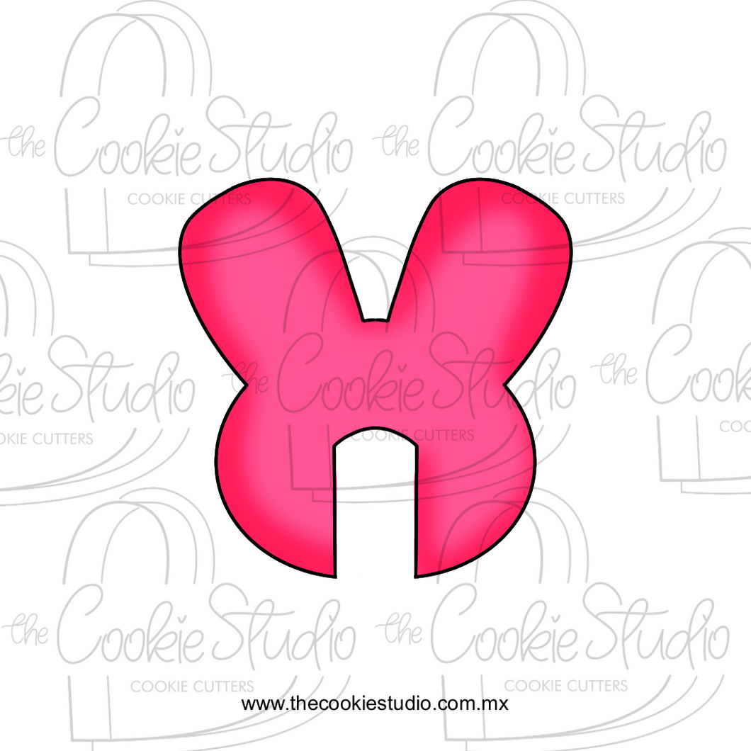 Cortador de Galleta Cara Conejo (Colgante Para Tazas)