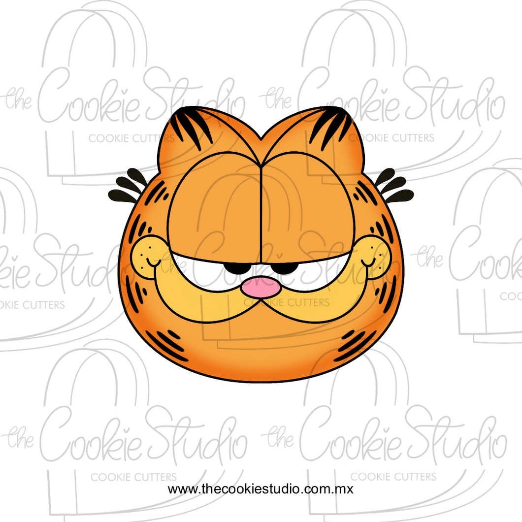 Cortador de Galleta Gato Anaranjado