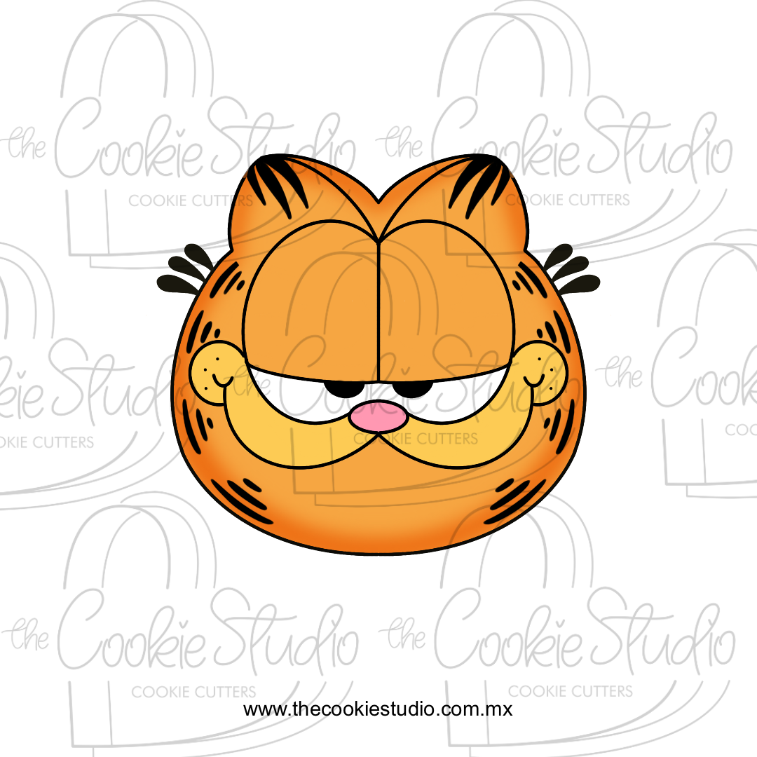 Cortador de Galleta Gato Anaranjado